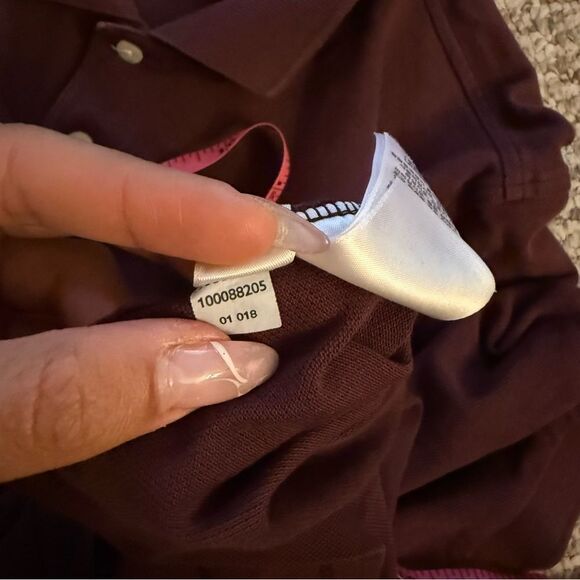 Brooks Brothers Red Fleece Maroon Cotton Polo- Size XL - Picture 12 of 13